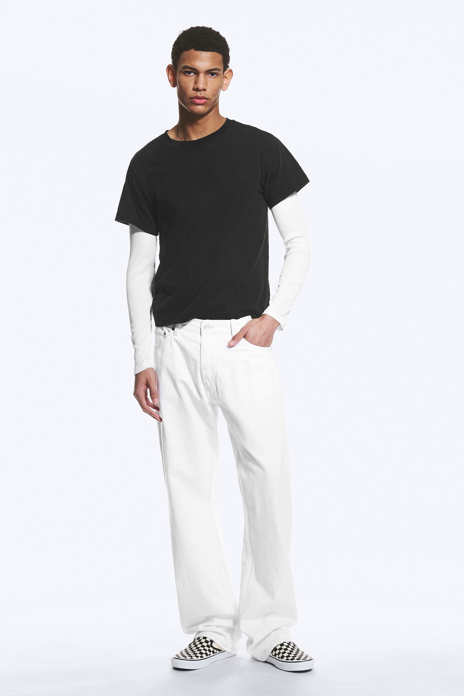 Meteor Low Waist Relaxed Straight Jeans