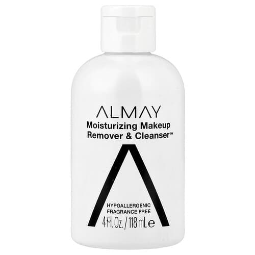 Almay, Moisturizing Makeup Remover & Cleanser™, Fragrance Free, 4 fl oz (118 ml)