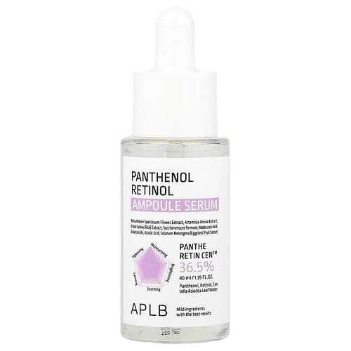 APLB, Panthenol Retinol Ampoule Serum , 1.35 fl oz (40 ml)