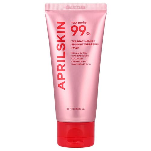 April Skin, TXA Niacinamide 99 Night Wrapping Beauty Mask, 2.7 fl oz (80 ml)