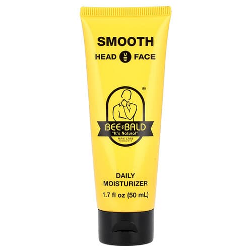 Bee Bald, Smooth Head & Face, Daily Moisturizer, 1.7 fl oz (50 ml)