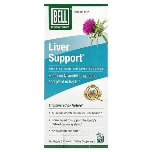 Bell Lifestyle, Liver Support™, 60 Veggie Capsules