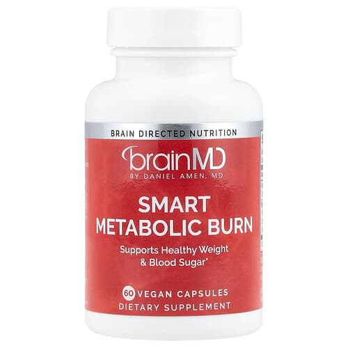 BrainMD, Smart Metabolic Burn, 60 Vegan Capsules