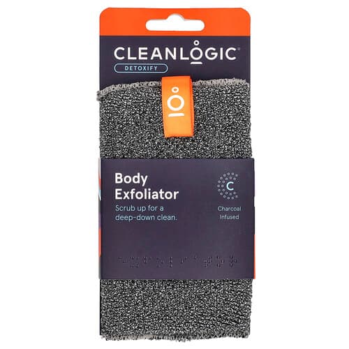 Cleanlogic, Detoxify, Body Exfoliator, 1 Count