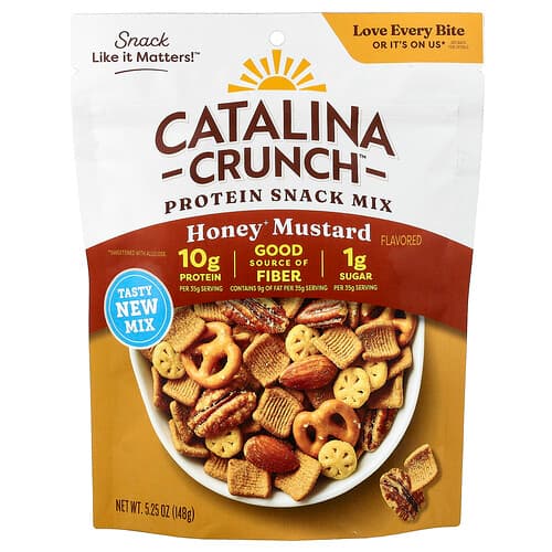 Catalina Crunch, Protein Snack Mix, Honey Mustard, 5.25 oz (148 g)