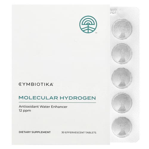 Cymbiotika, Molecular Hydrogen, 30 Effervescent Tablets (80 mg Per Tablet)
