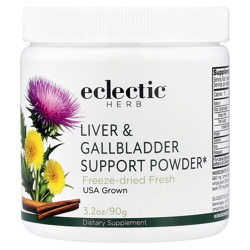 Eclectic Herb, Liver & Gallbladder Support Powder, 3.2 oz (90 g)