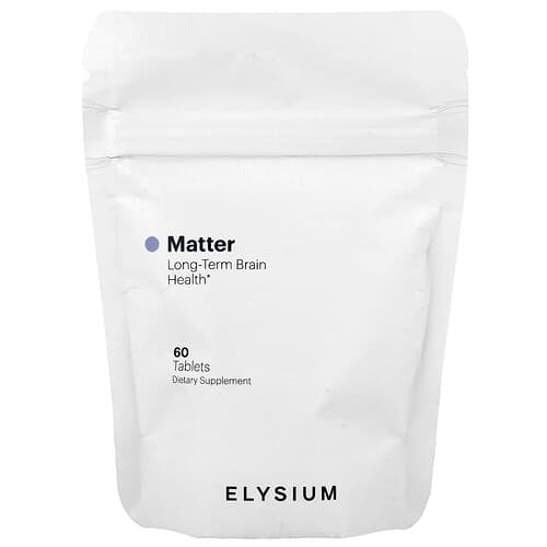 Elysium, Matter, Long-Term Brain Health, 60 Tablets