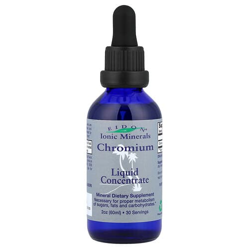 Eidon Ionic Minerals, Chromium, Liquid Concentrate, 2 oz (60 ml)