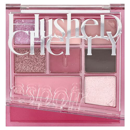 Espoir, Real Eye Palette All New, Hushed Cherry , 1 Count