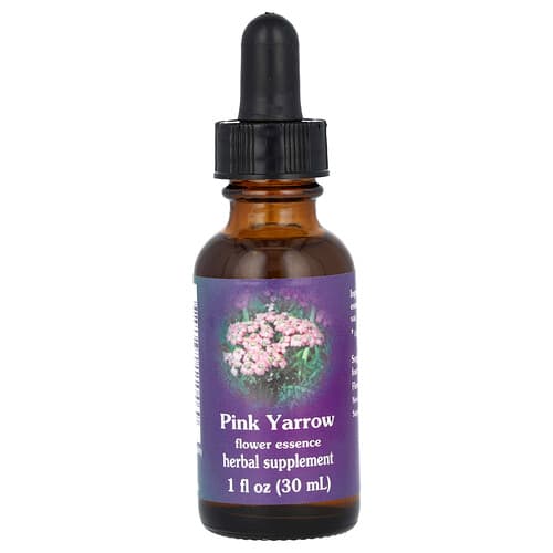 Flower Essence Services, Pink Yarrow, Flower Essence, 1 fl oz (30 ml)