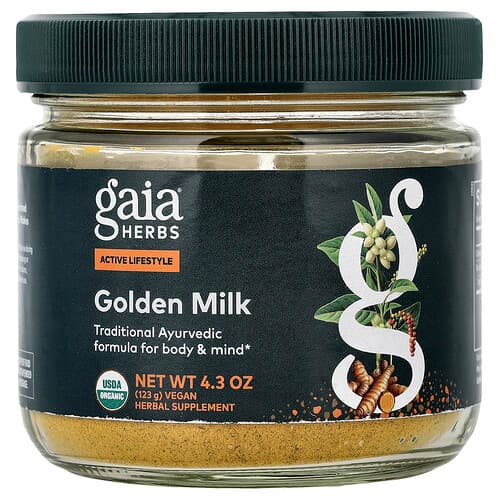 Gaia Herbs, Golden Milk, 4.3 oz (123 g)