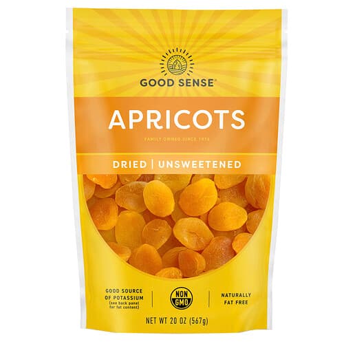 Good Sense, Apricots, Dried & Unsweetened, 20 oz (567 g)