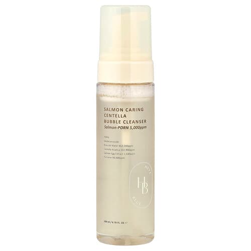 HeveBlue, Salmon Caring Centella Bubble Cleanser, 6.76 fl oz (200 ml)