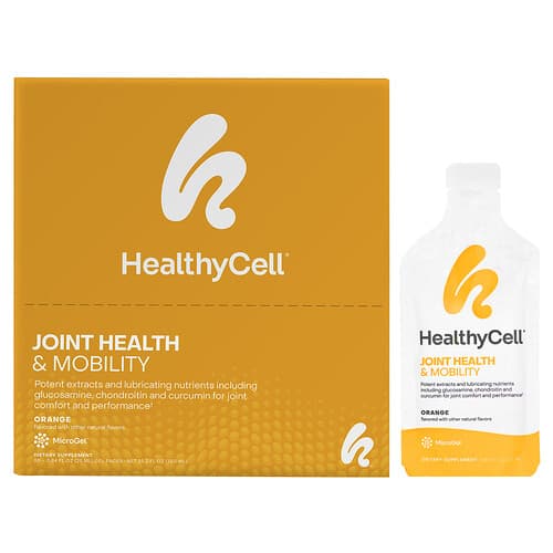 HealthyCell, Joint Health & Mobility, Orange, 30 Gel Packs, 0.84 fl oz (25 ml) Each