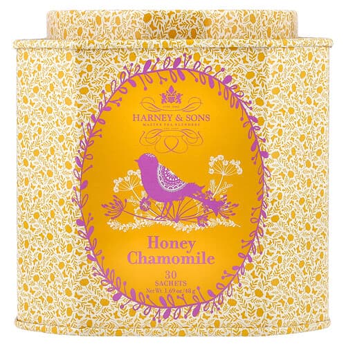 Harney & Sons, Honey Chamomile , 30 Sachets, 1.69 oz (48 g)
