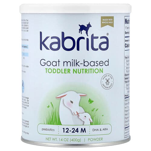 Kabrita, Goat Milk-Based Toddler Nutrition, 12-24 Months, 14 oz (400 g)