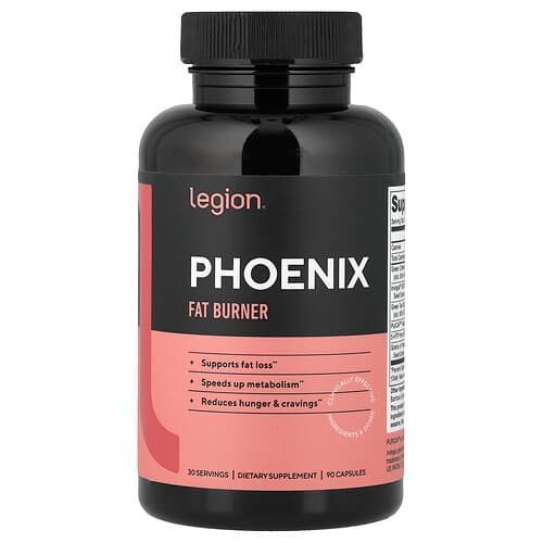 Legion Athletics, Phoenix, Fat Burner, 90 Capsules