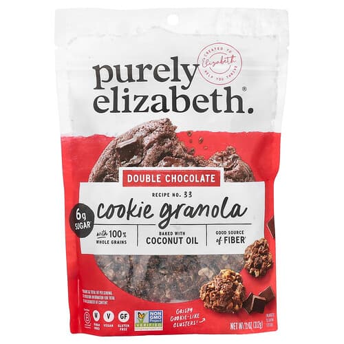 Purely Elizabeth, Cookie Granola, Double Chocolate, 11 oz (312 g)
