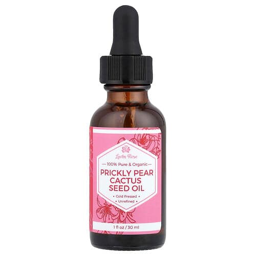 Leven Rose, 100% Pure & Organic Prickly Pear Cactus Seed Oil, 1 fl oz (30 ml)