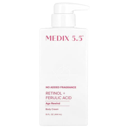 Medix 5.5, Body Cream, Age Rewind, Retinol + Ferulic Acid, 15 fl oz (444 ml)