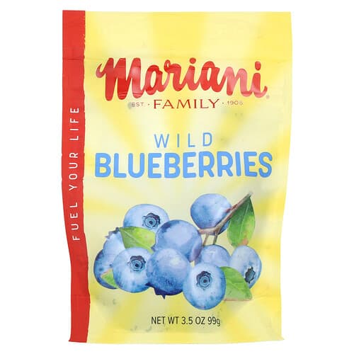 Mariani, Wild Blueberries, 3.5 oz (99 g)