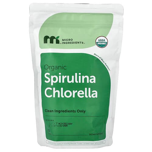 Micro Ingredients, Organic Spirulina Chlorella, 720 Tablets
