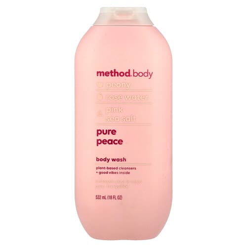 Method, Body Wash, Pure Peace, 18 fl oz (532 ml)