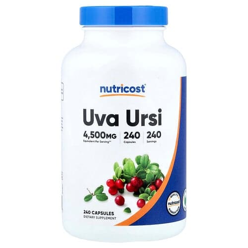 Nutricost, Uva Ursi, 240 Capsules (450 mg per Capsule)