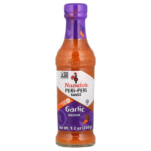 NANDO'S, Peri-Peri Sauce, Garlic, Medium, 9.2oz (260 g)