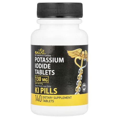 Nutri, Potassium Iodide Tablets, 140 Tablets (65 mg per Tablet)