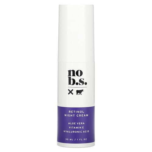 No BS Skincare, Retinol Night Cream, 1 fl oz (30 ml)