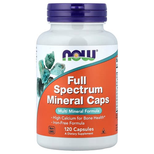NOW Foods, Full Spectrum Mineral Caps, 120 Capsules