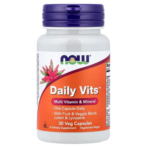 NOW Foods, Daily Vits™, 30 Veg Capsules