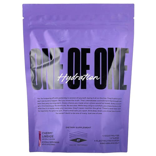 ONE OF ONE, Hydration, Cherry Limeade, 30 Sachets, 6.67 oz (189 g)