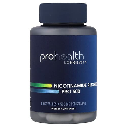 ProHealth Longevity, Nicotinamide Riboside Pro 500, 60 Capsules