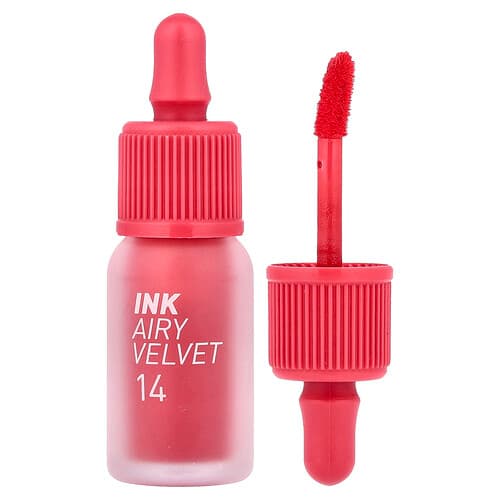 Peripera, Ink Airy Velvet Tint, 14 Rosy Pink, 0.14 oz (4 g)