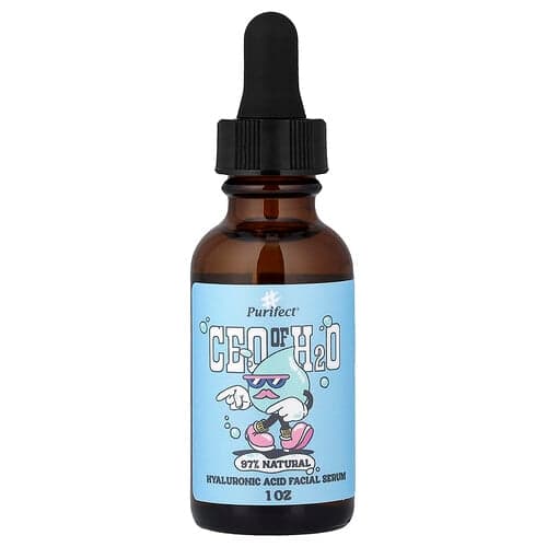 Purifect, CEO of H2O, Hyaluronic Acid Facial Serum, 1 fl oz (30 ml)