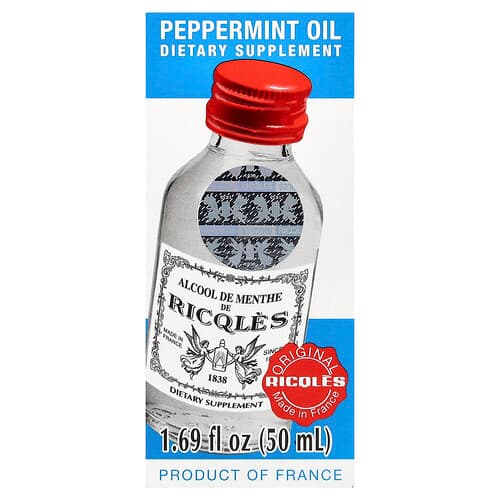 Ricqlès, Peppermint Oil, 1.69 fl oz (50 ml)