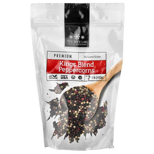 The Spice Lab, Kings Blend Peppercorns, 1 lb (453 g)