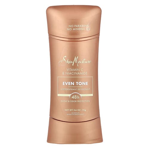 SheaMoisture, Even Tone, Antiperspirant Deodorant, Vitamin C & Niacinamide, 2.6 oz (74 g)