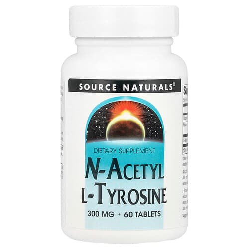 Source Naturals, N-Acetyl L-Tyrosine, 300 mg, 60 Tablets