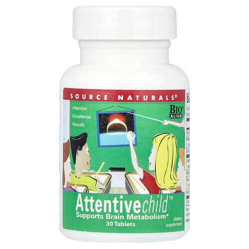 Source Naturals, Attentive Child™, 30 Tablets