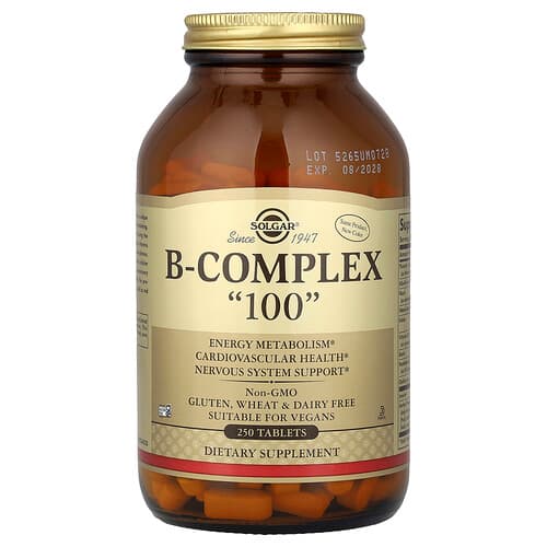 Solgar, B-Complex 100, 250 Tablets