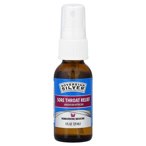 Sovereign Silver, Throat Spray, 1 fl oz (29 ml)