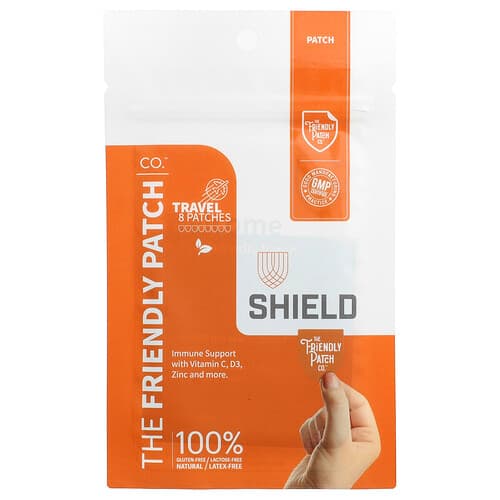 The Friendly Patch, Shield Patch, 8 Patches