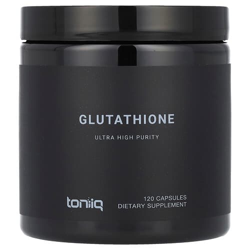 Toniiq, Glutathione, 120 Capsules (500 mg per Capsule)