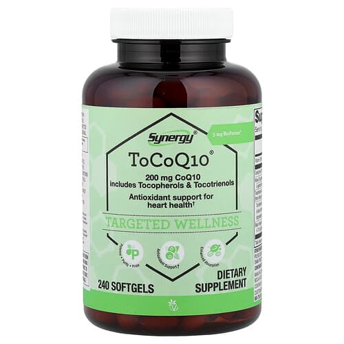 Vitacost, Synergy®, ToCoQ10®, 240 Softgels
