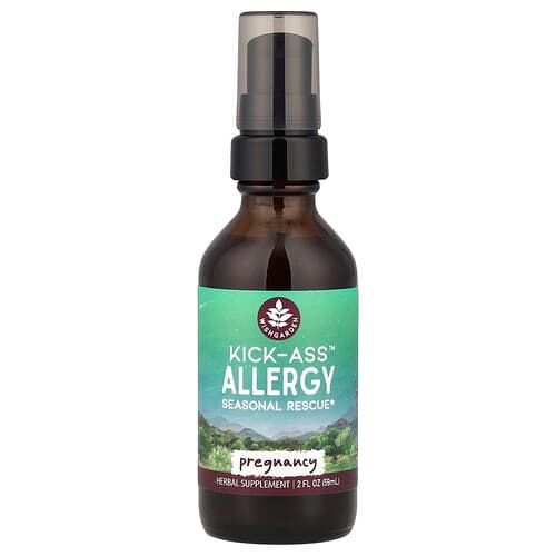 WishGarden Herbs, Kick-Ass™ Allergy, Pregnancy, 2 fl oz (59 ml)