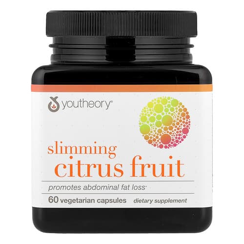 Youtheory, Slimming, Citrus Fruit, 60 Vegetarian Capsules